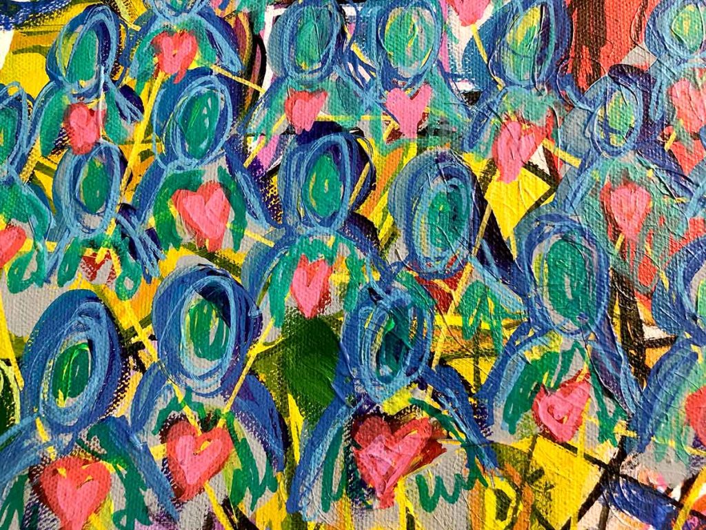 How can you support an artist?