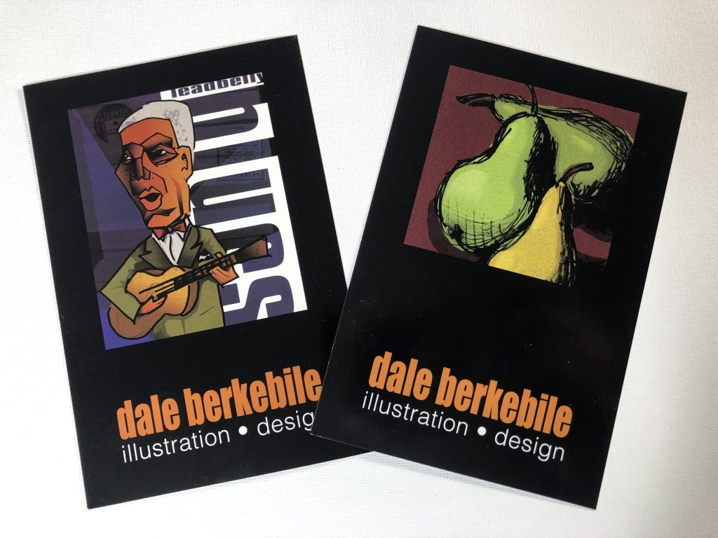 Get a free postcard from Dale Berkebile's art collection.